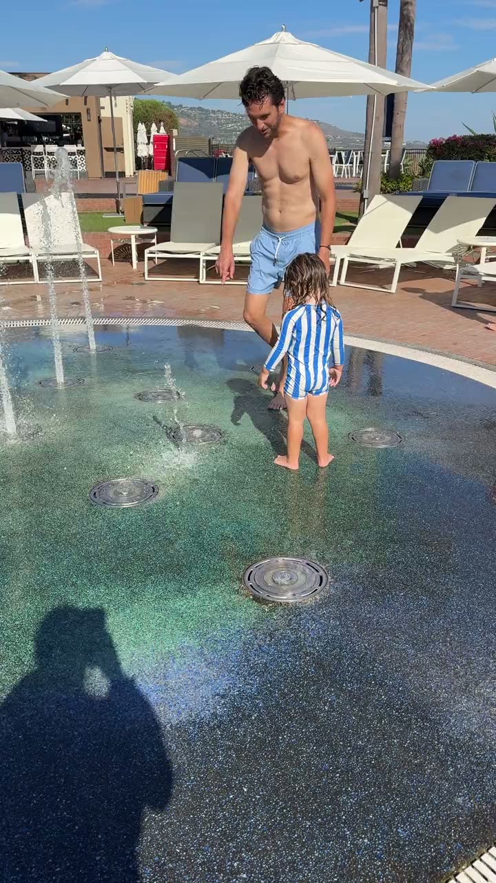 A short clip of the splash pad beside the Resort Pool at Terranea